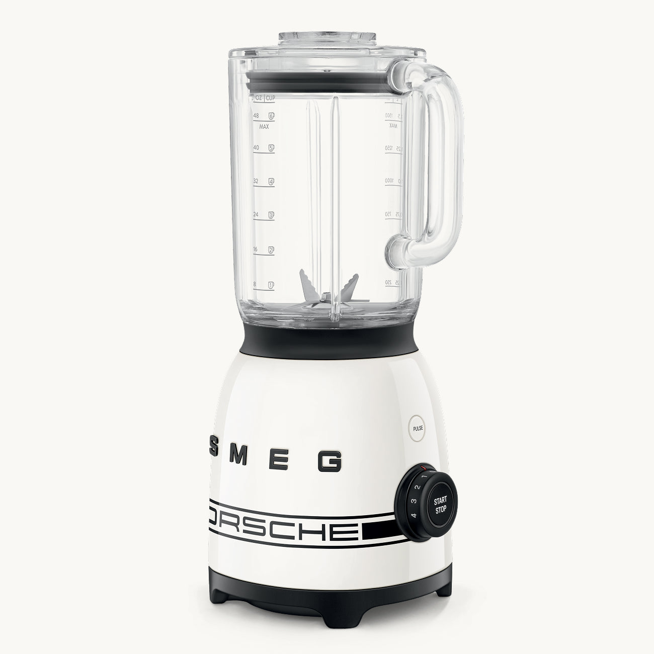 Porsche × SMEG Retro-Style Blender – Carrara White