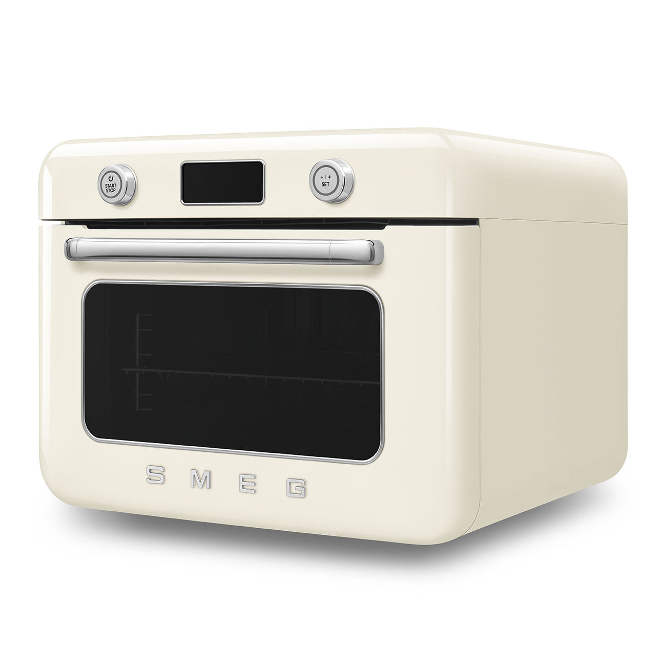 Countertop Combi Oven with Air Fry Steam – Retro-Style Cream