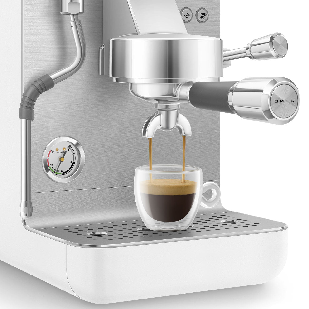 Espresso coffee machine Collezione White Matte