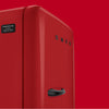 Porsche × SMEG Retro-Style Refrigerator (9.5 cu ft) – Salzburg Edition, Collezione Red Glossy