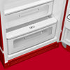 Porsche × SMEG Retro-Style Refrigerator (9.5 cu ft) – Salzburg Edition, Collezione Red Glossy