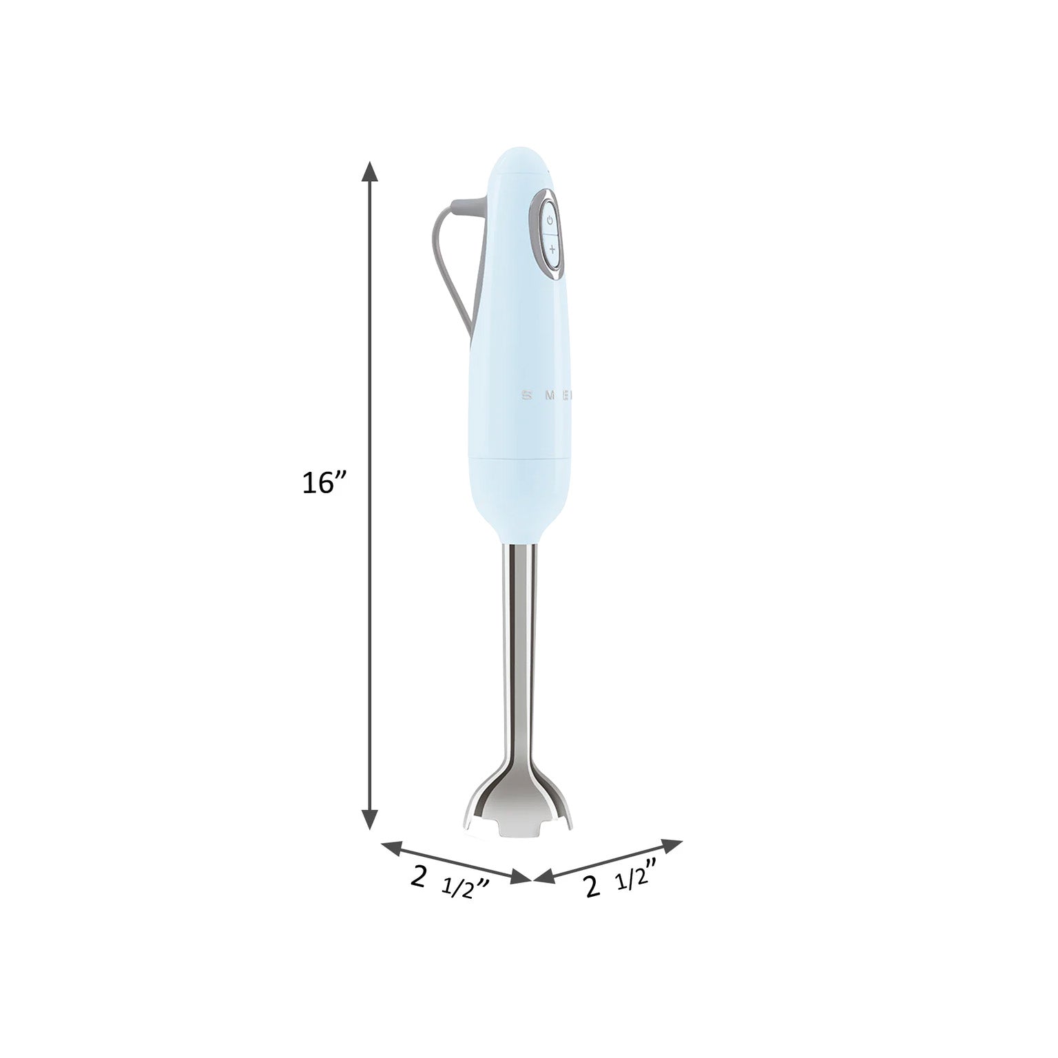 Retro-Style Hand Blender - Pastel Blue – SMEG USA