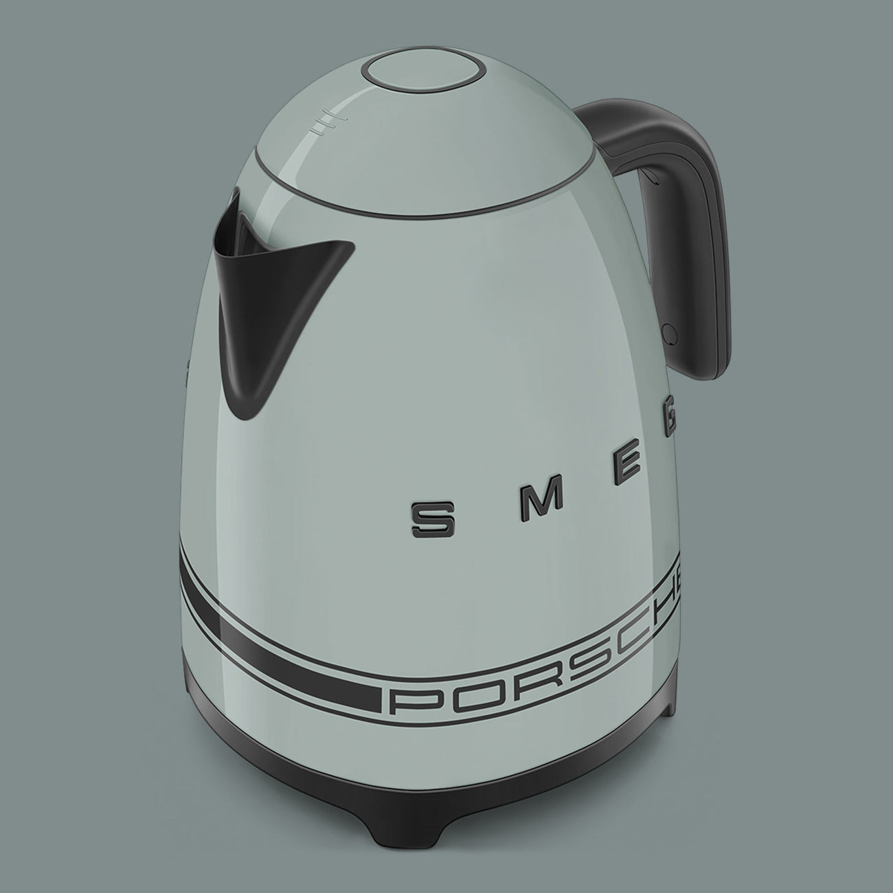 Porsche × SMEG Retro-Style Electric Kettle – Shade Green