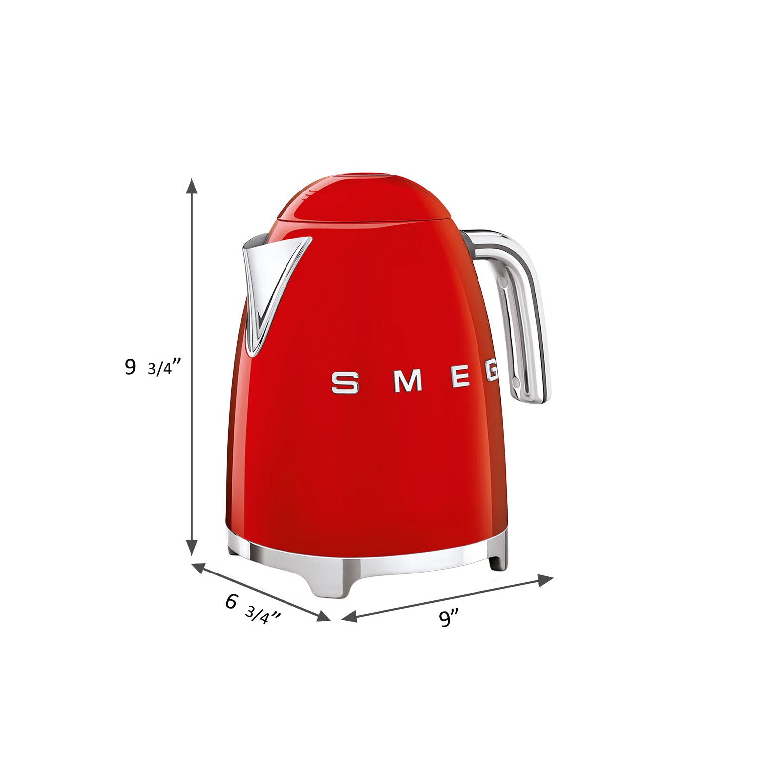 Style Retro 50's KLF03RDUS Smeg | Amazon 電気ケトル レッド SMEG Aesthetic Kettle Electric キッチン家電