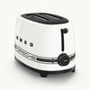 Porsche × SMEG Retro-Style 2-Slice Toaster – Carrara White