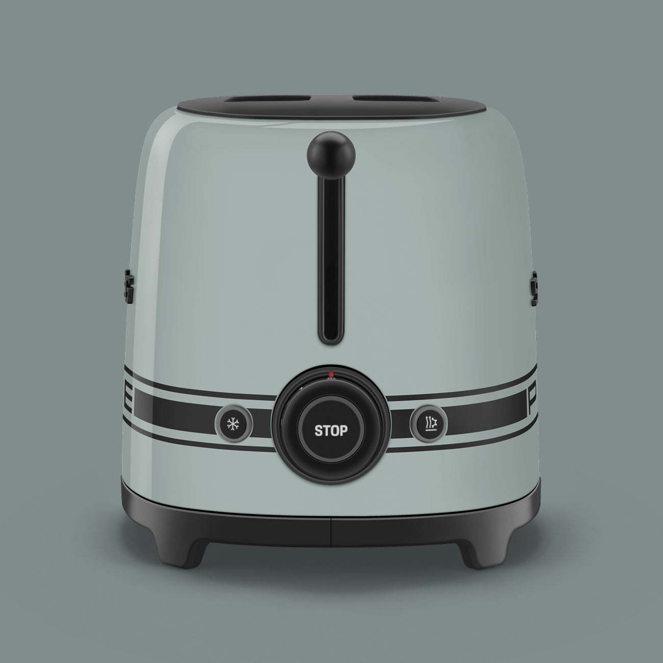 Porsche × SMEG Retro-Style 2-Slice Toaster – Shade Green