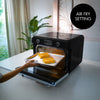 Countertop Combi Oven with Air Fry & Steam - Retro-Style Black