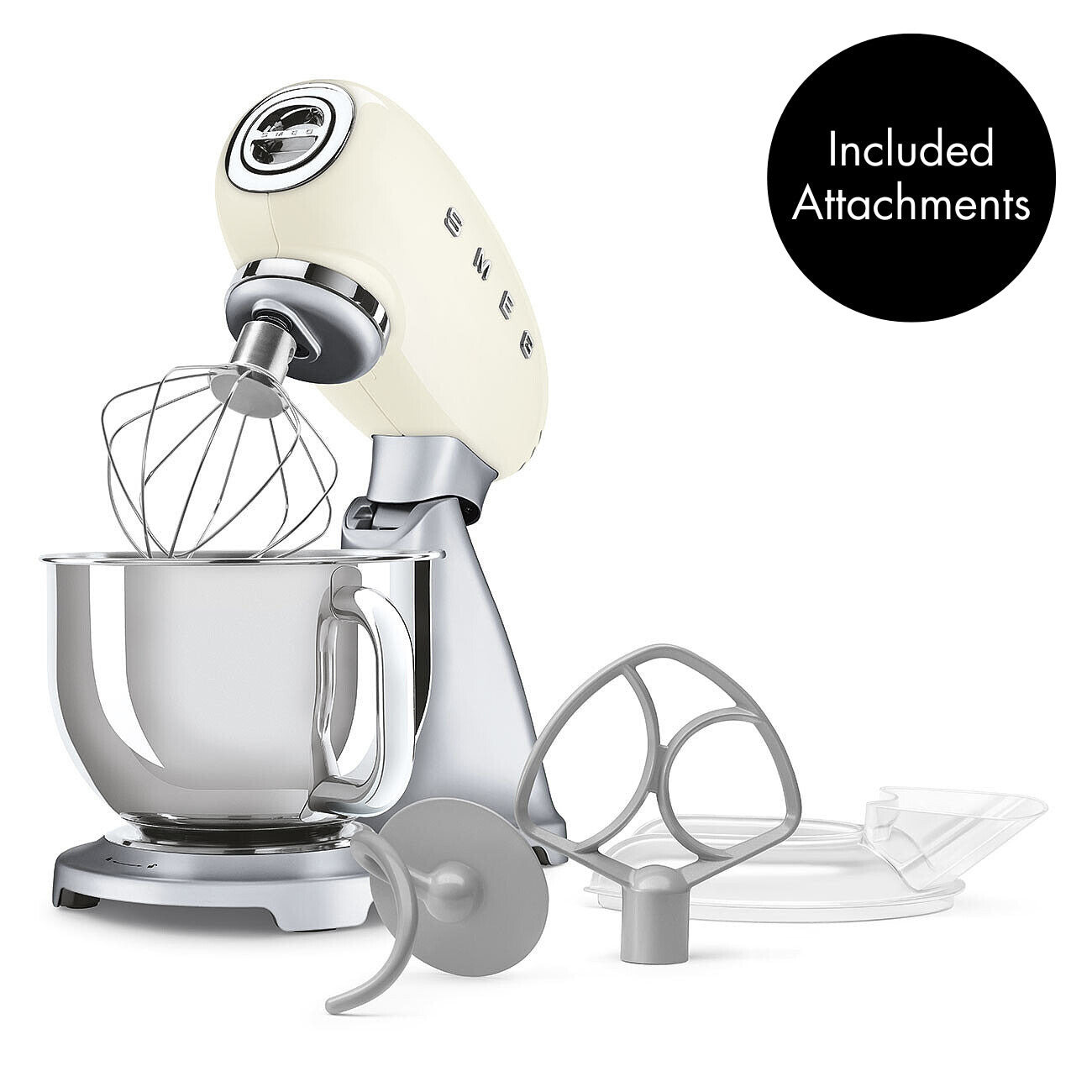 Classico Stand Mixer - Retro-Style Cream