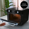 Countertop Combi Oven with Air Fry & Steam - Retro-Style Black