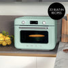 Countertop Combi Oven with Air Fry & Steam – Retro-Style Pastel Green