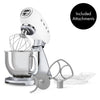 Classico Stand Mixer - Retro-Style White