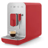 Espresso coffee machine Retro-style Red Matte