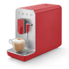 Espresso coffee machine Retro-style Red Matte