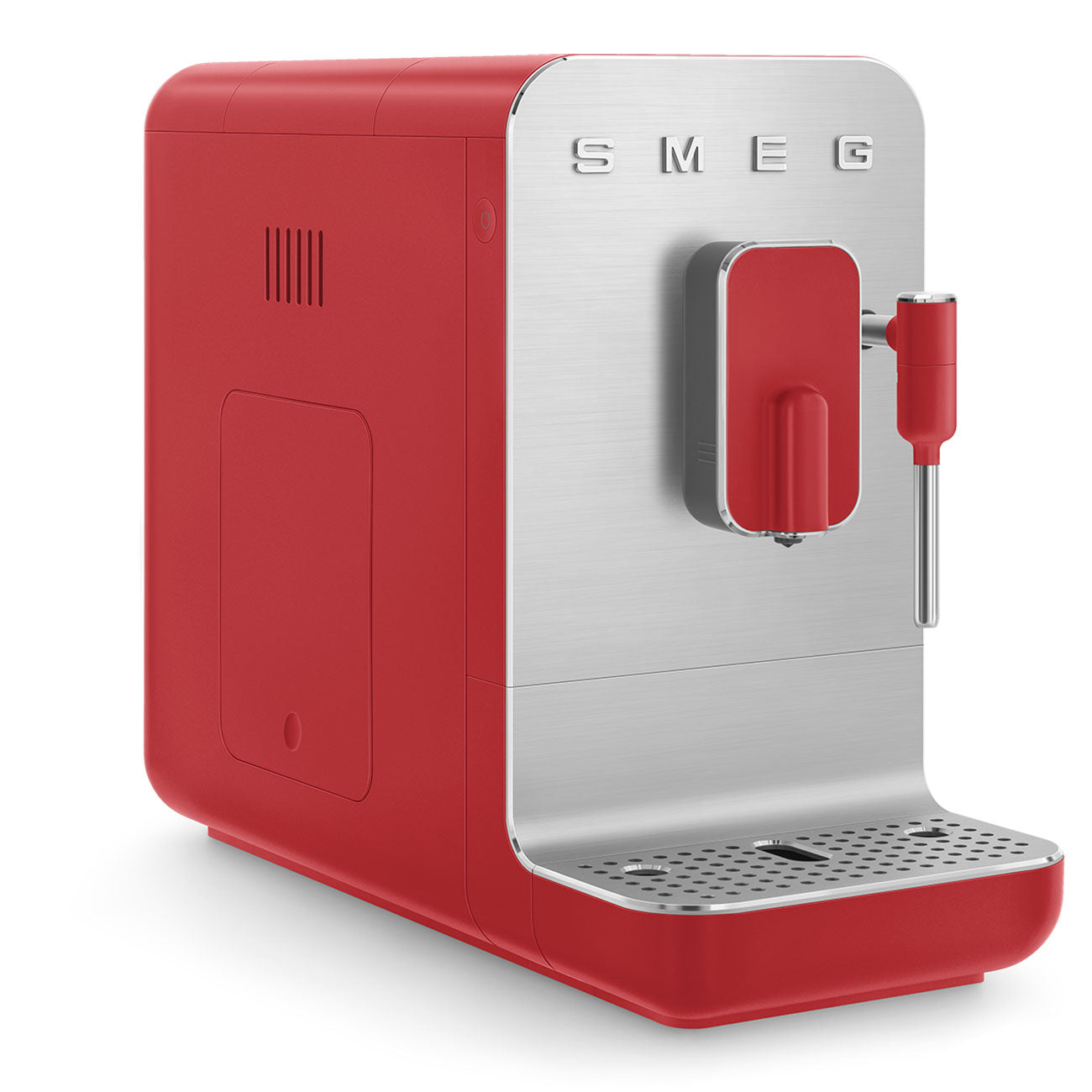 Espresso coffee machine Retro-style Red Matte