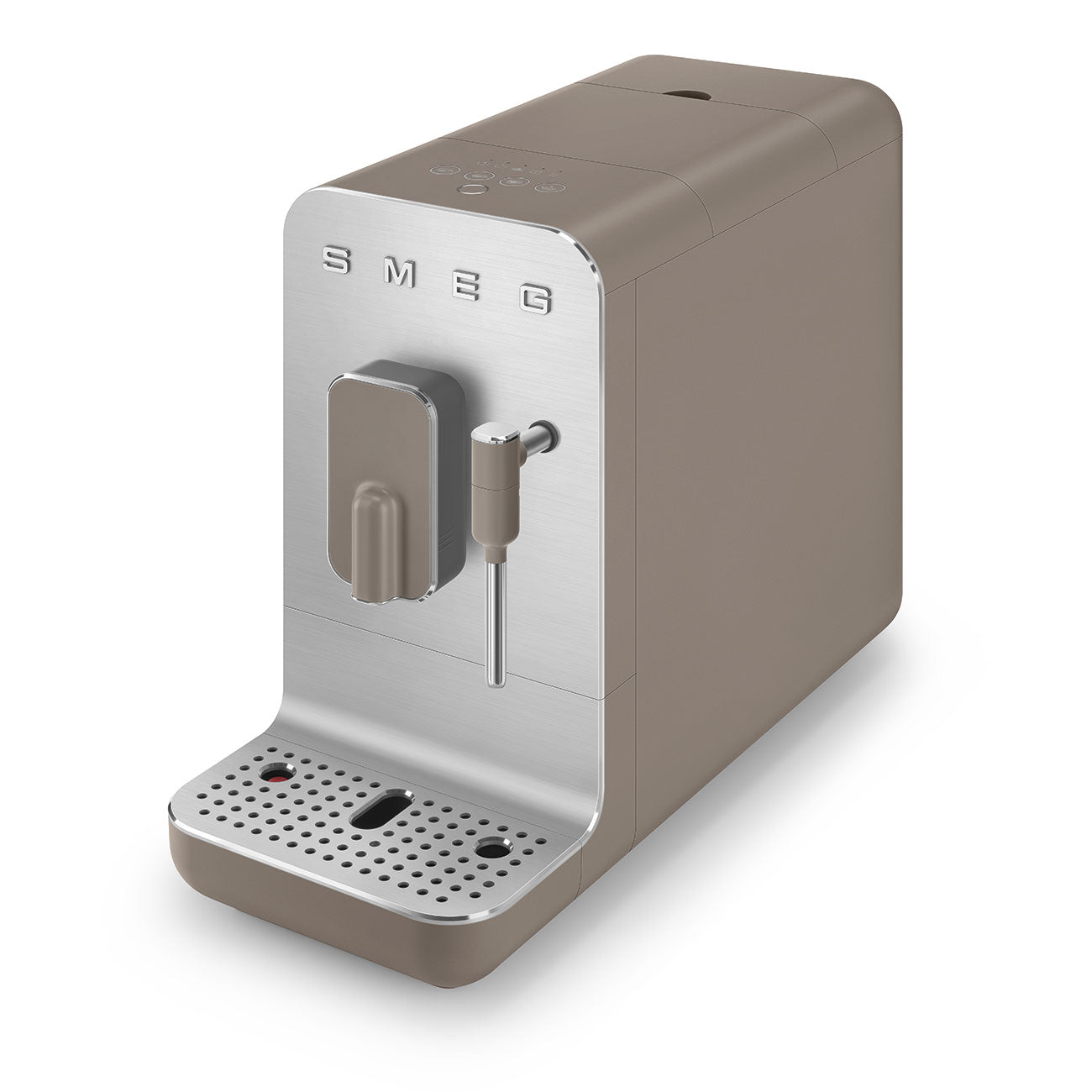 Espresso coffee machine Retro-style Taupe Matte