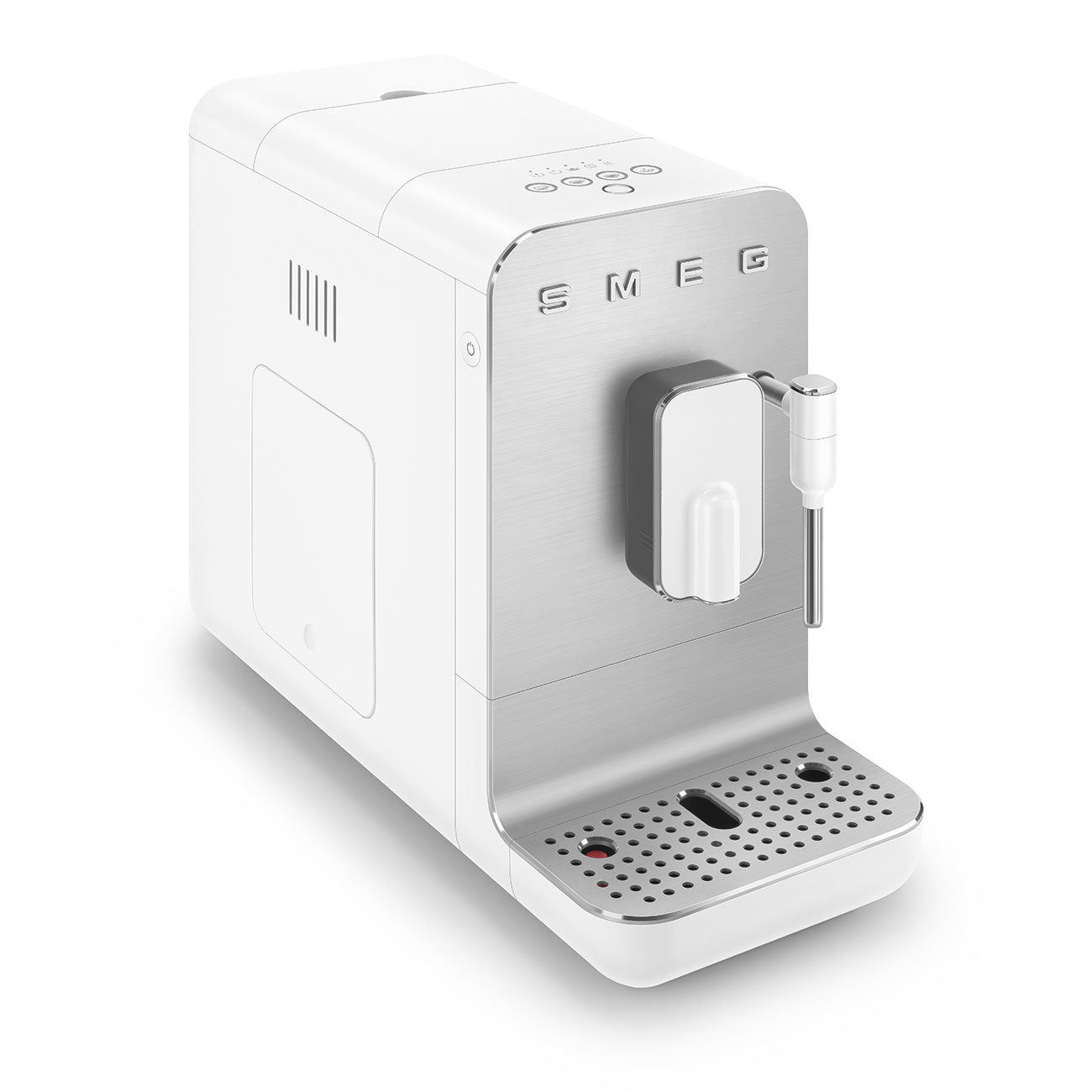 Espresso coffee machine Retro-style White Matte