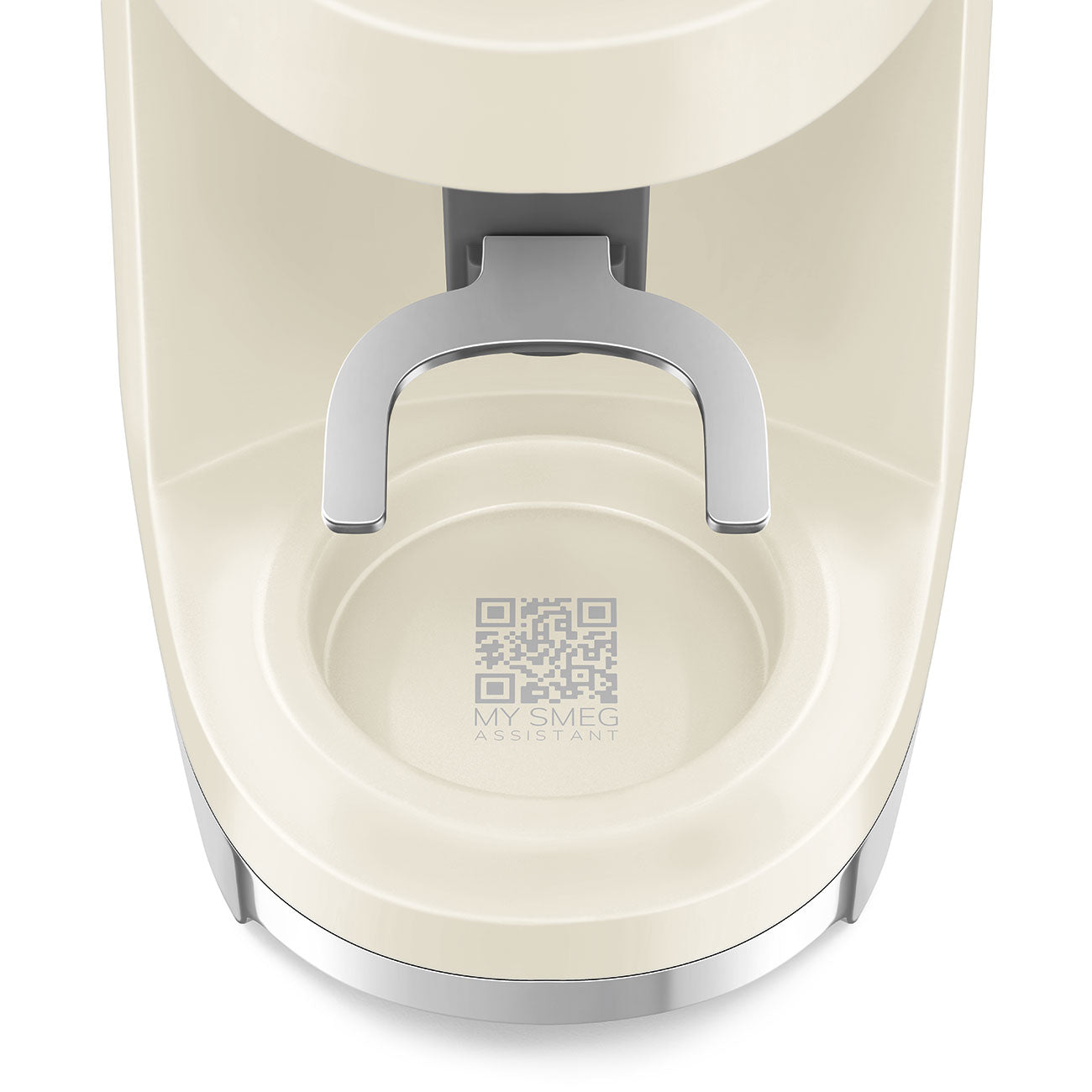 Multipurpose Conical Burr Coffee Grinder – Retro-Style Pastel Cream