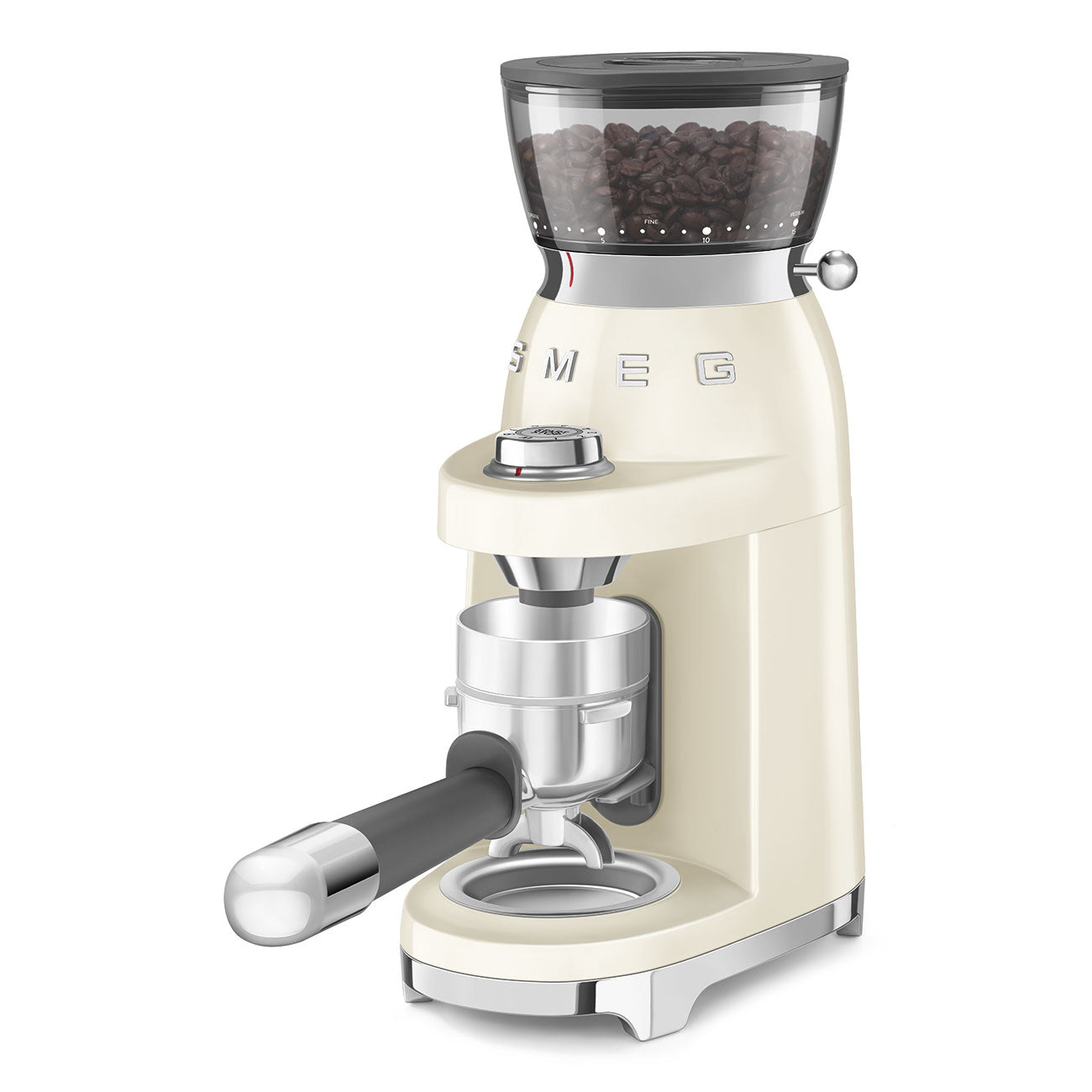 SMEG Multipurpose Conical Burr Coffee Grinder – Retro-Style Pastel ...