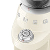 Multipurpose Conical Burr Coffee Grinder – Retro-Style Pastel Cream