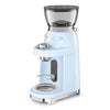Multipurpose Conical Burr Coffee Grinder – Retro-Style Pastel Blue