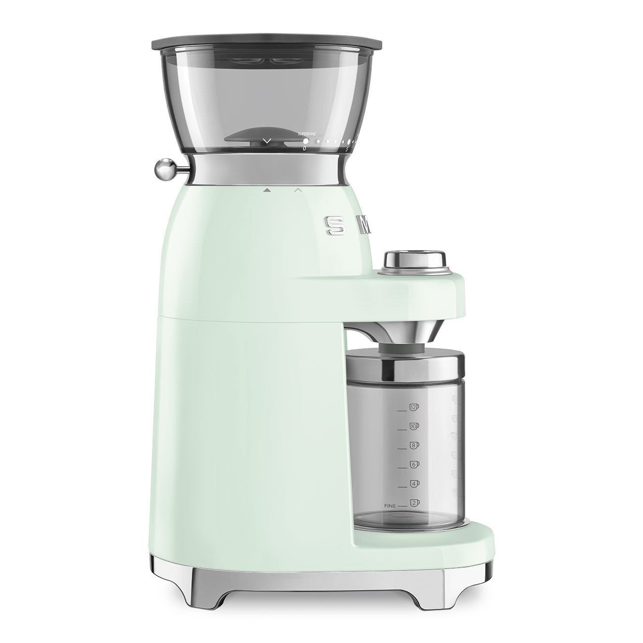 SMEG Multipurpose Conical Burr Coffee Grinder – Retro-Style Pastel ...