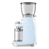 Conical Burr Coffee Grinder – Retro-Style Pastel Blue