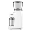 Conical Burr Coffee Grinder – Retro-Style White