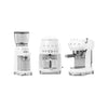 Coffee grinder Retro-style White Glossy