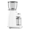 Conical Burr Coffee Grinder – Retro-Style White