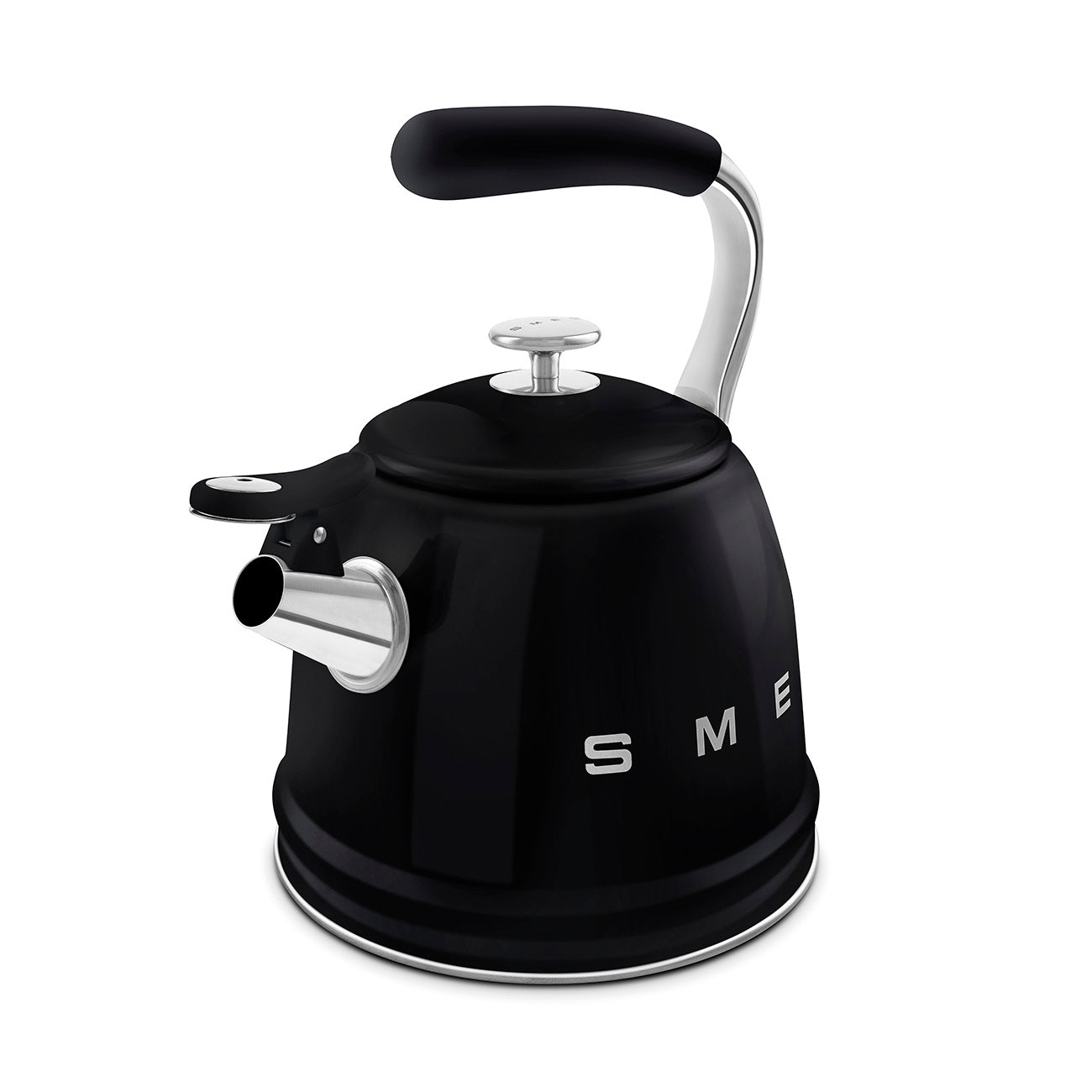 Kettle Retro-style Black Glossy