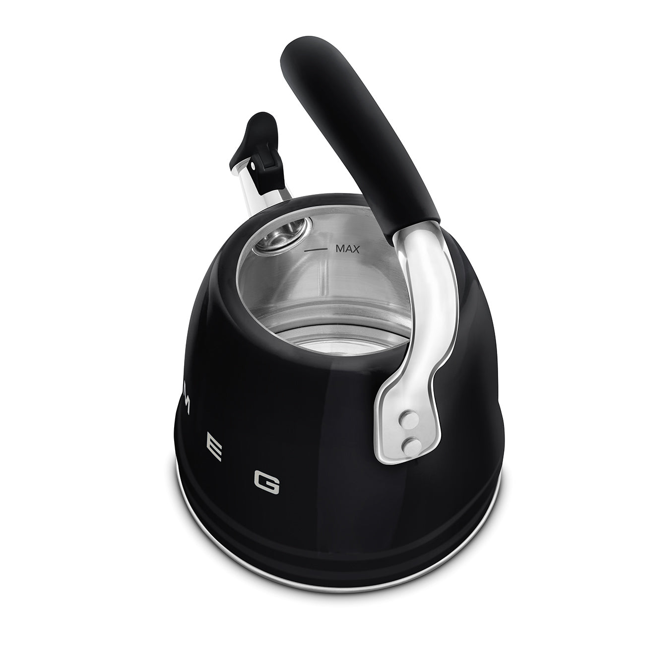 Kettle Retro-style Black Glossy