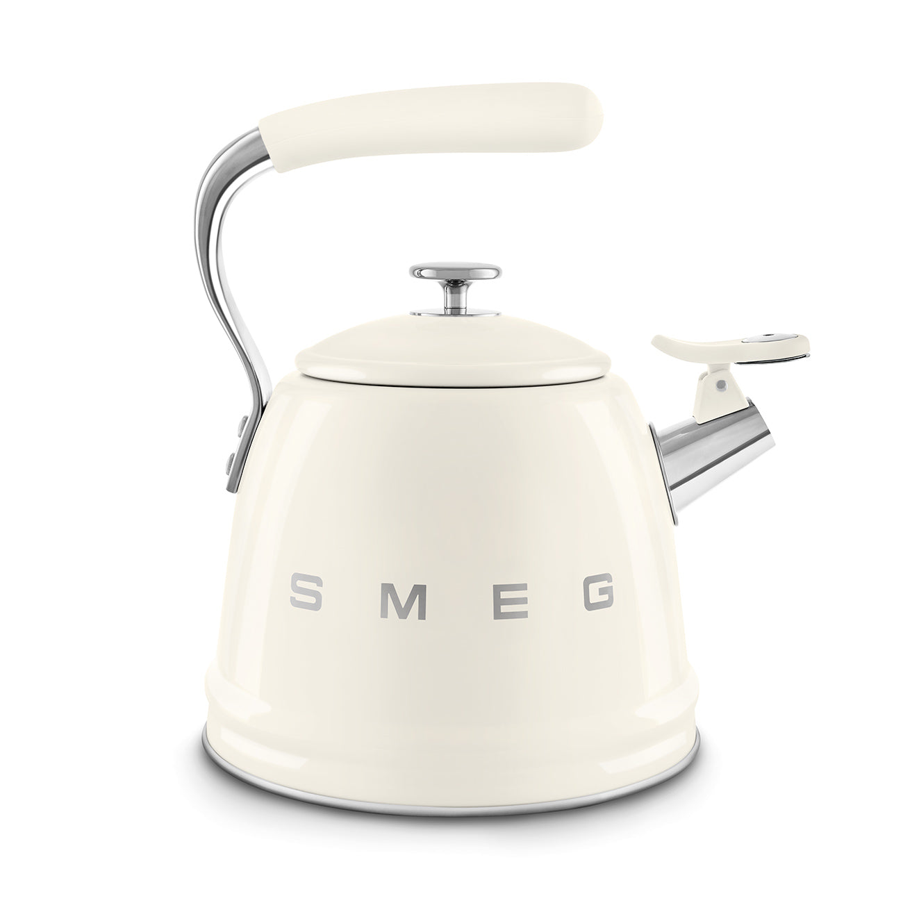 Kettle Retro-style Cream Glossy