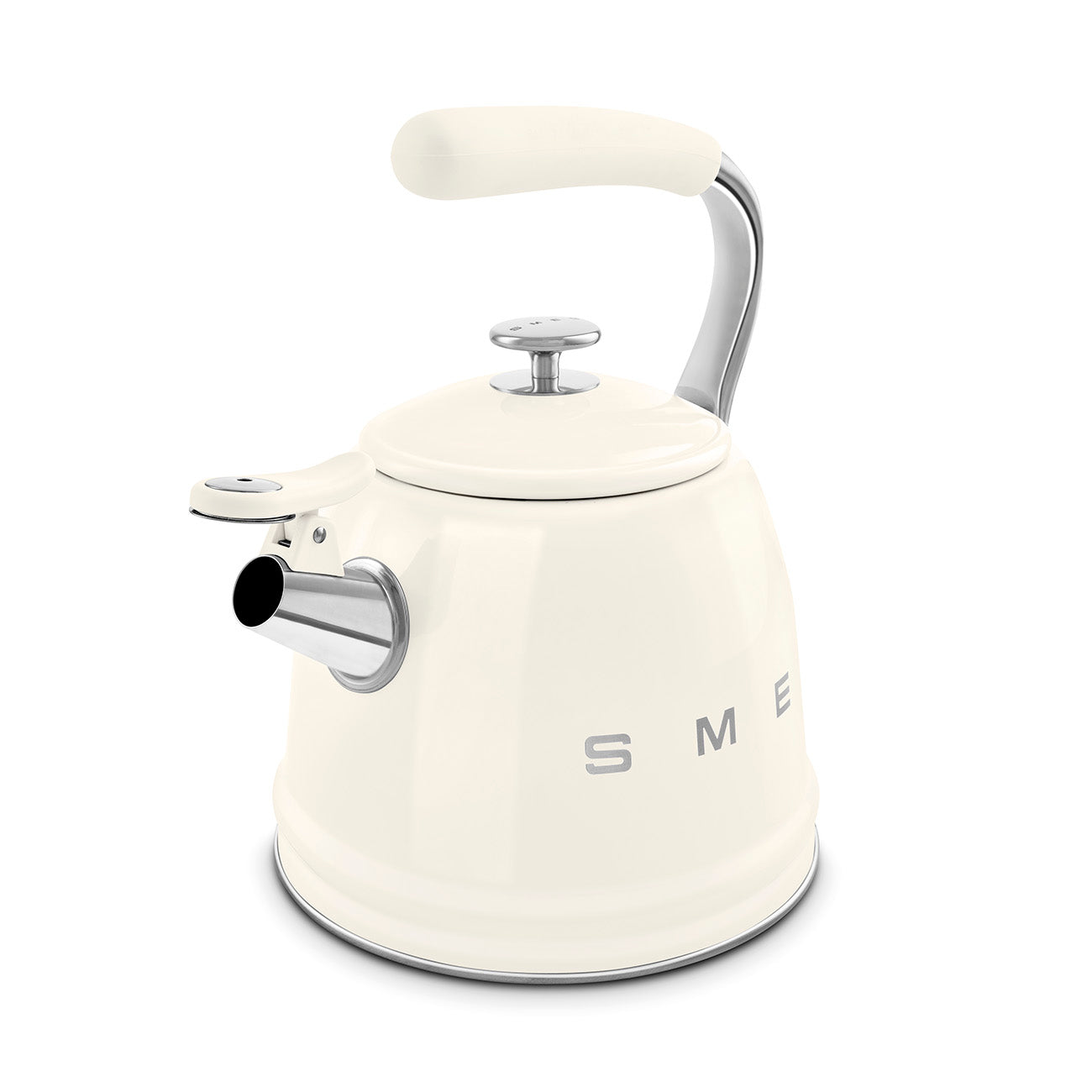 Kettle Retro-style Cream Glossy - Open Box