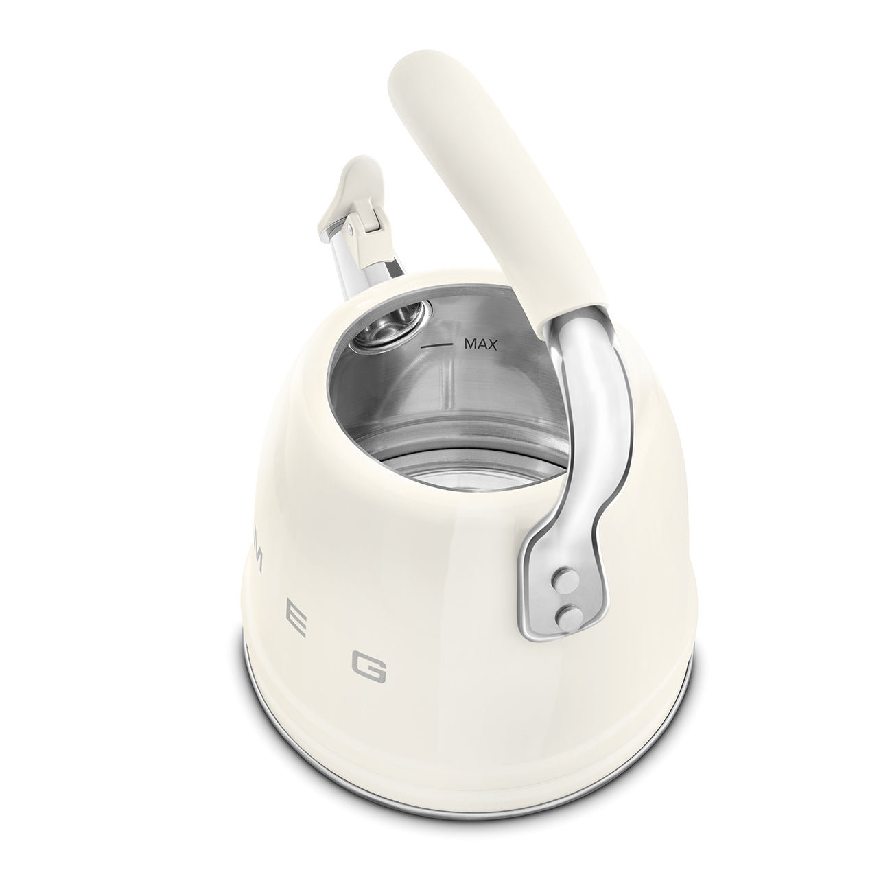 Kettle Retro-style Cream Glossy - Open Box
