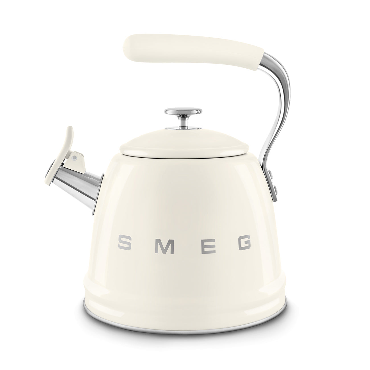 Kettle Retro-style Cream Glossy - Open Box