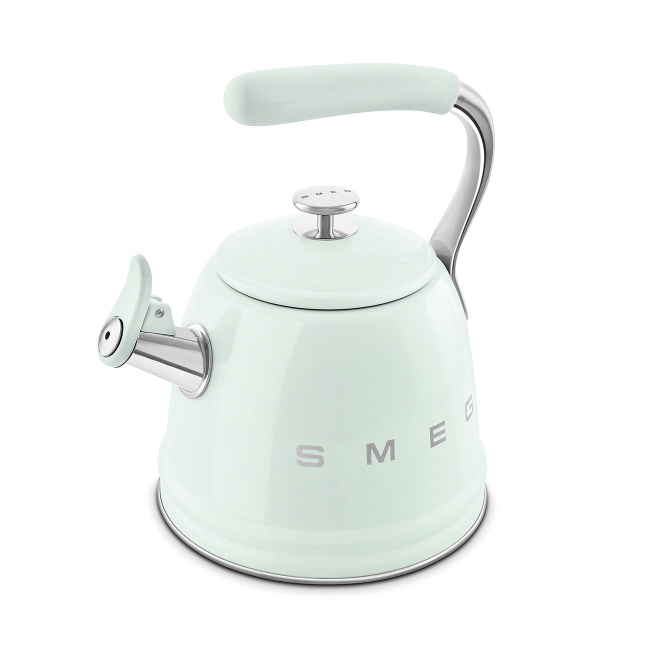 Kettle Retro-style Pastel green Glossy - Open Box