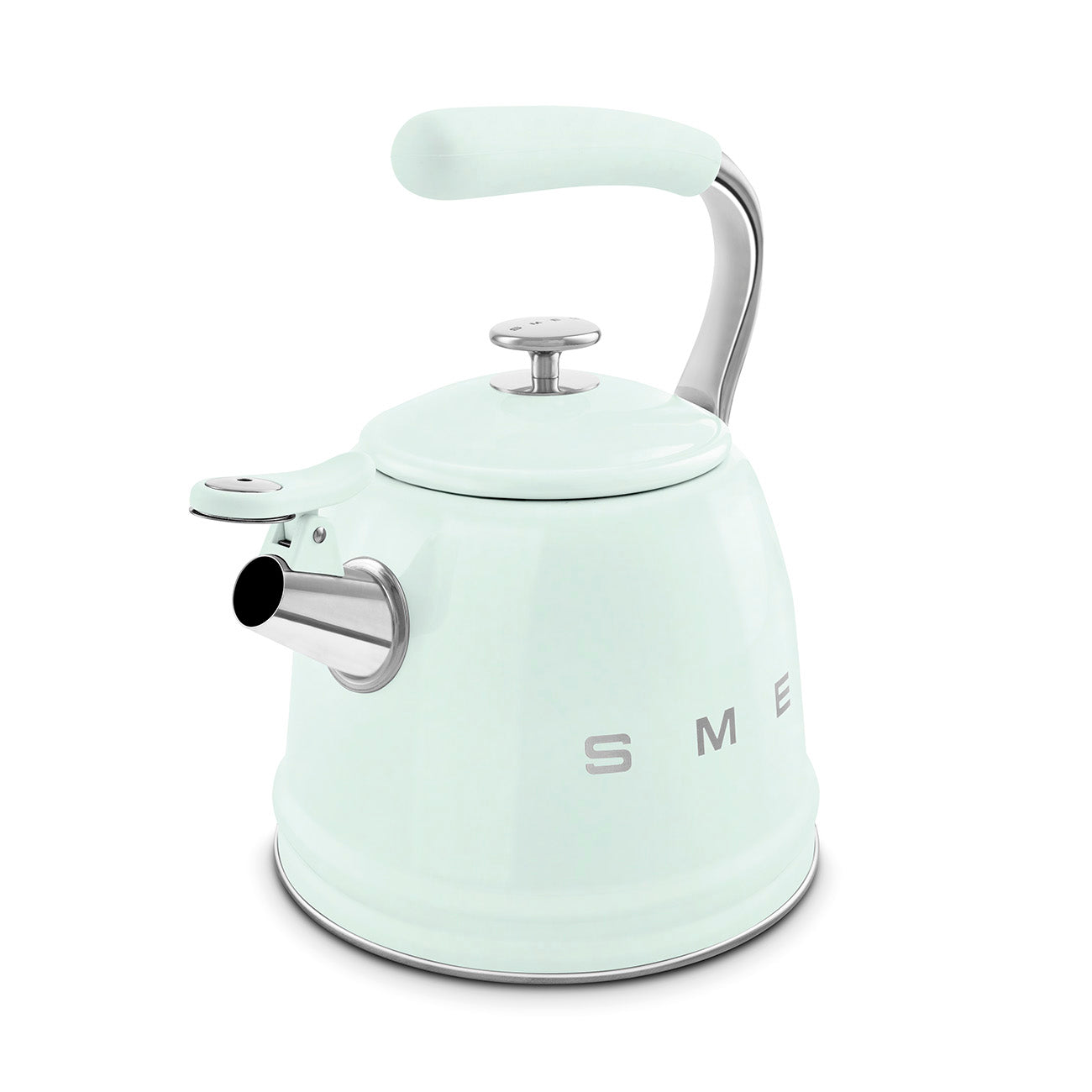 Kettle Retro-style Pastel green Glossy - Open Box