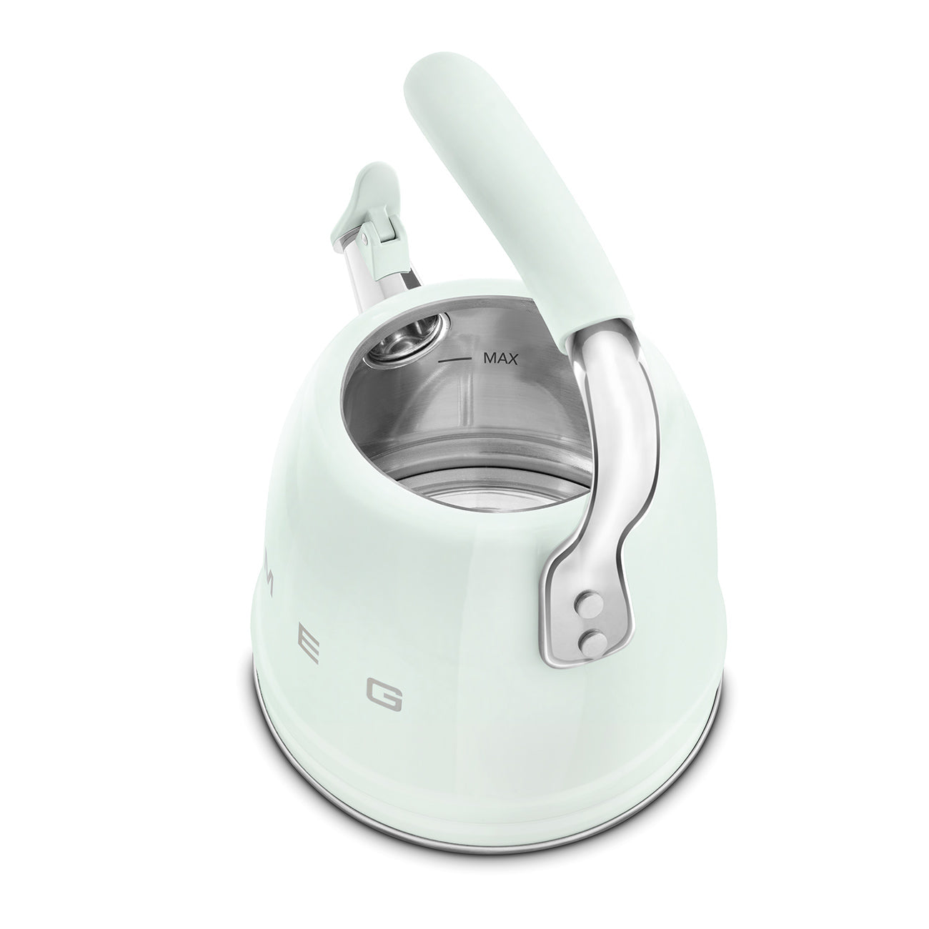 Kettle Retro-style Pastel green Glossy - Open Box