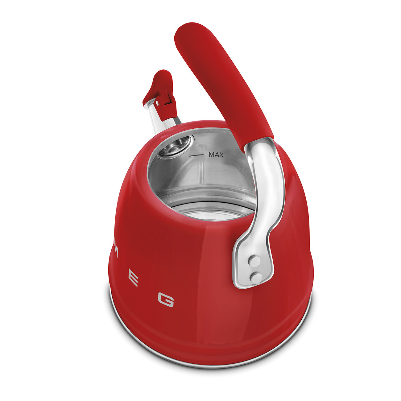 Kettle Retro-style Red Glossy