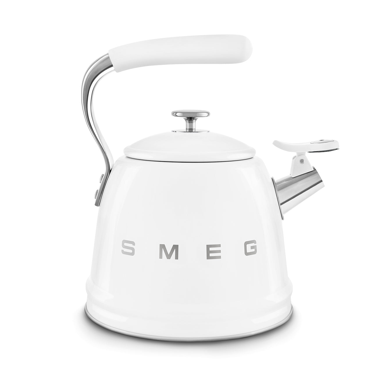 Kettle Retro-style White Glossy