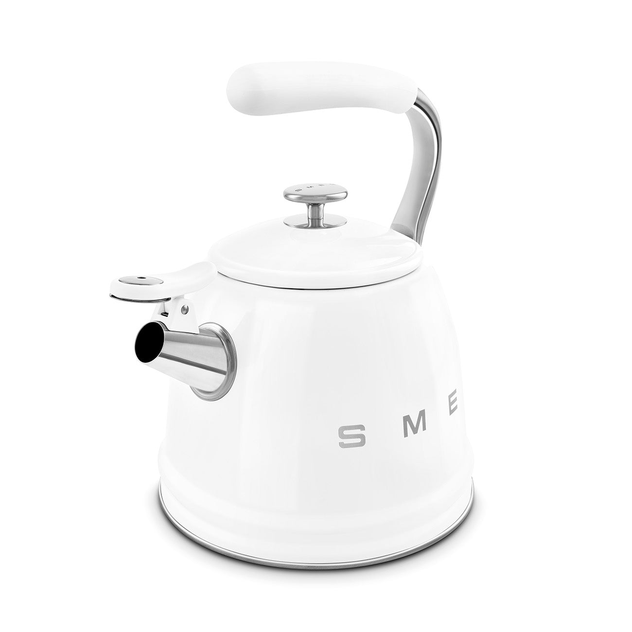 Kettle Retro-style White Glossy