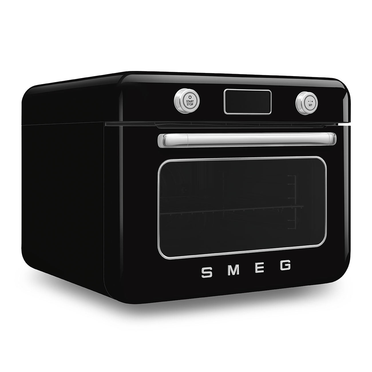 Countertop Combi Oven Retro-style Black Glossy