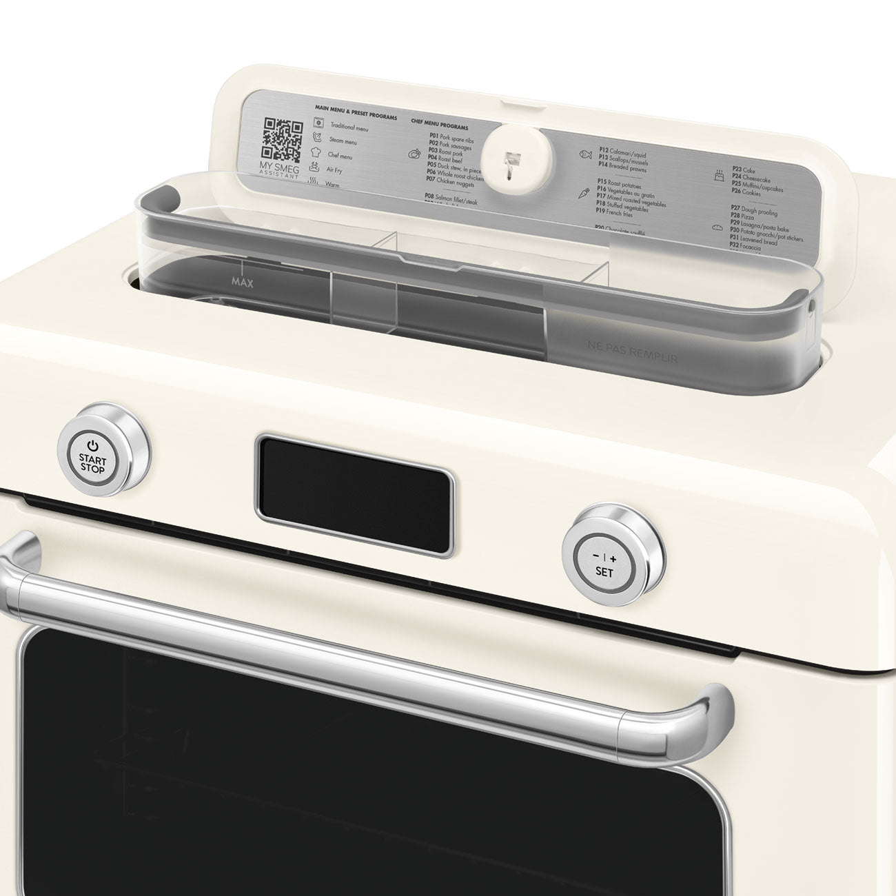 Countertop Combi Oven Retro-style Cream Glossy