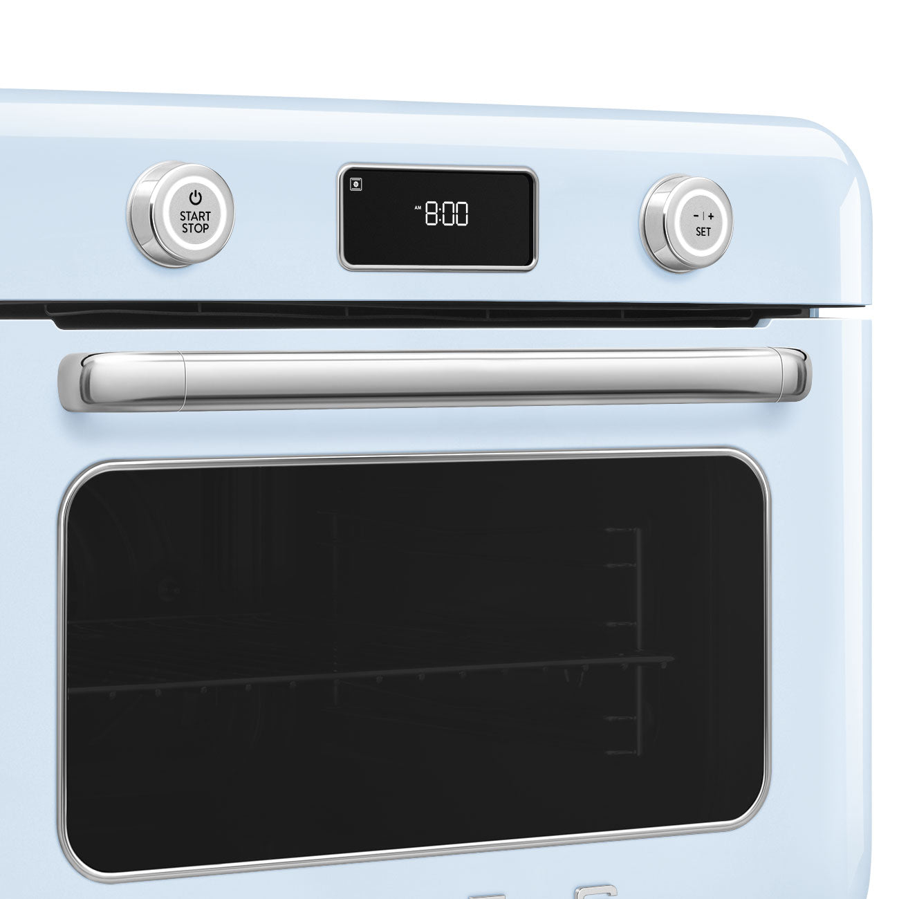 Countertop Combi Oven with Air Fry & Steam - Retro-Style Pastel Blue