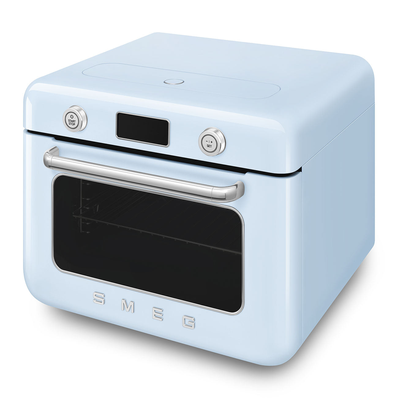 Countertop Combi Oven with Air Fry & Steam - Retro-Style Pastel Blue
