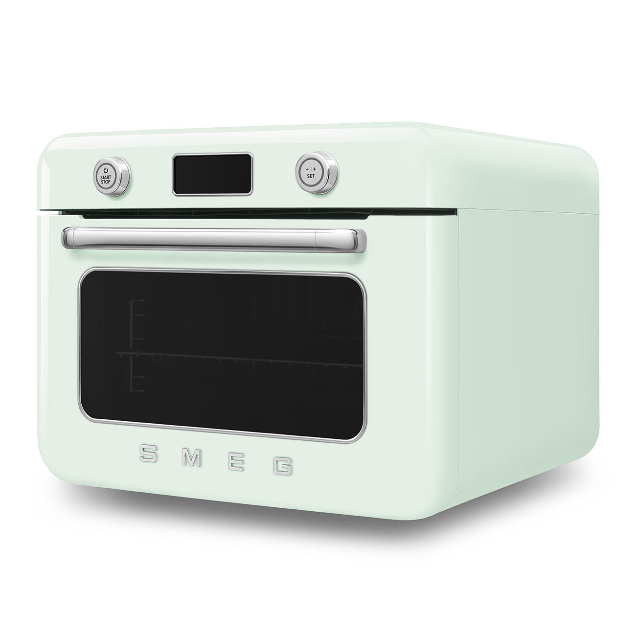 Countertop Combi Oven with Air Fry & Steam – Retro-Style Pastel Green