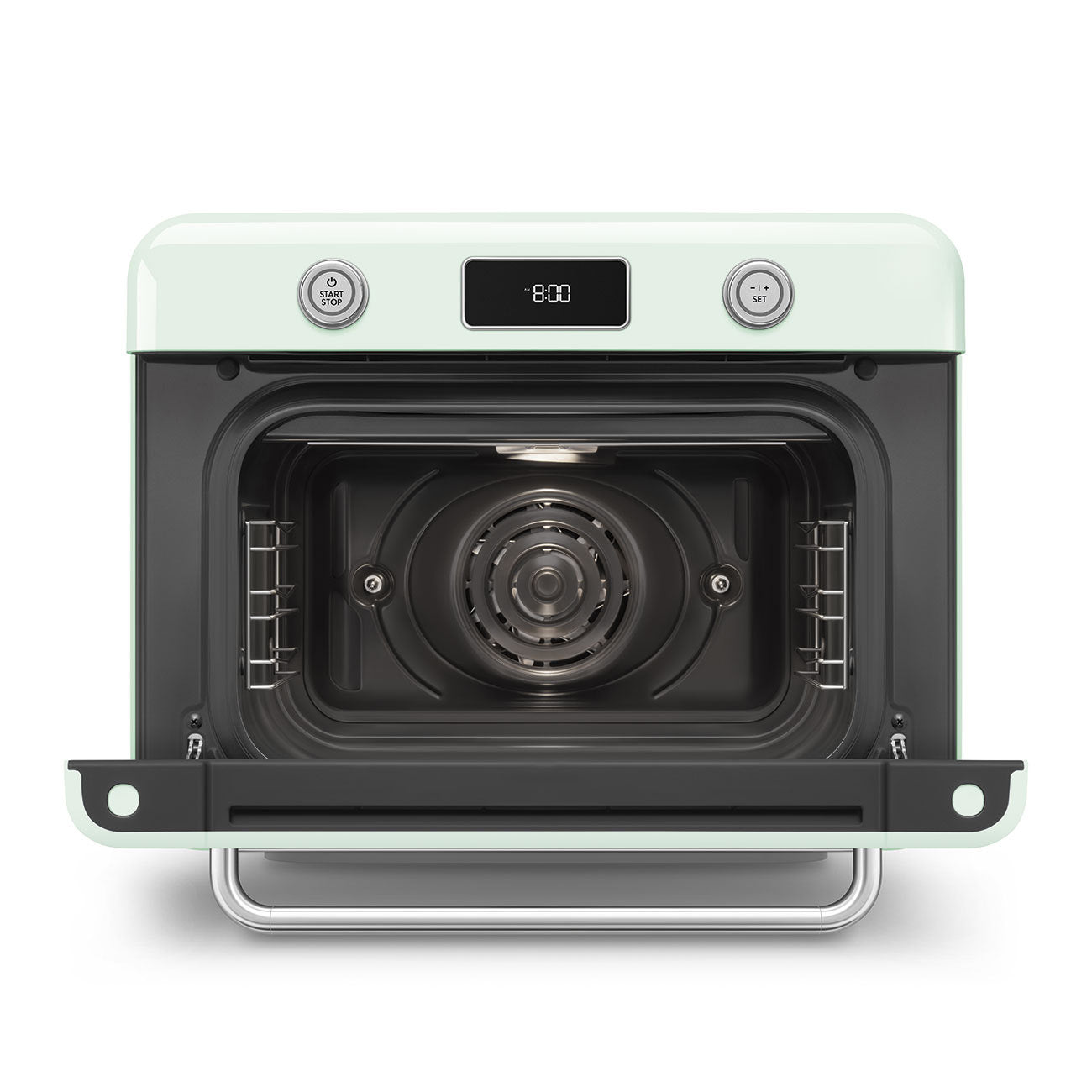 Countertop Combi Oven with Air Fry & Steam – Retro-Style Pastel Green
