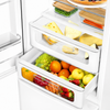 Retro-Style Refrigerator (12 cu ft, Left Hinge) - White