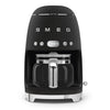 Retro-Style Drip Coffee Machine (10 Cups) – Black Matte