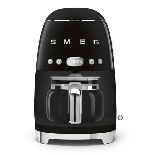 Retro-Style Drip Coffee Machine (10 Cups) - Black – SMEG USA